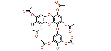 4'-Bromoeckol hexaacetate